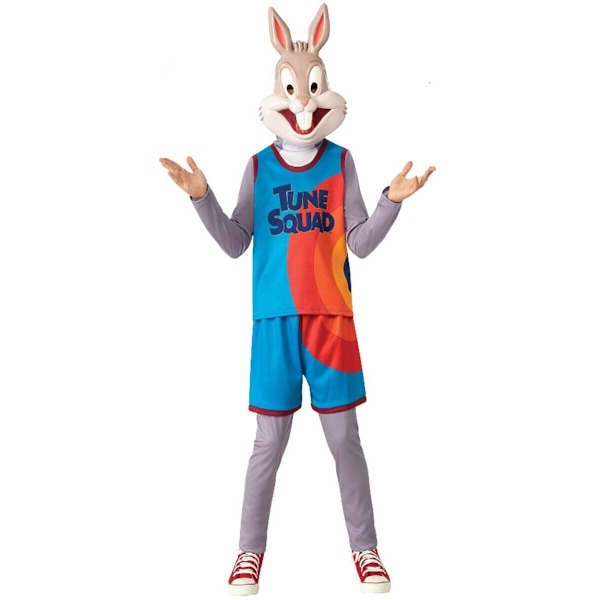 Space Jam Bugs Bunny Mask Set En Storlek Vit/Grå White/Grey One Size