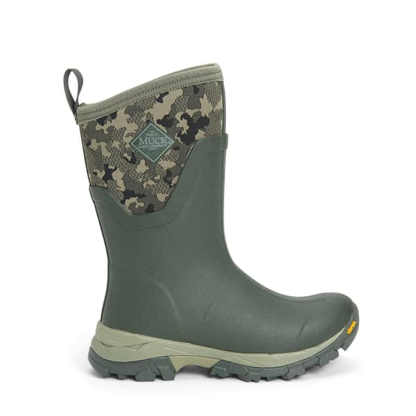 Muck Boots Arctic Ice Vibram Camo gummistövlar för dam Moss 6 UK