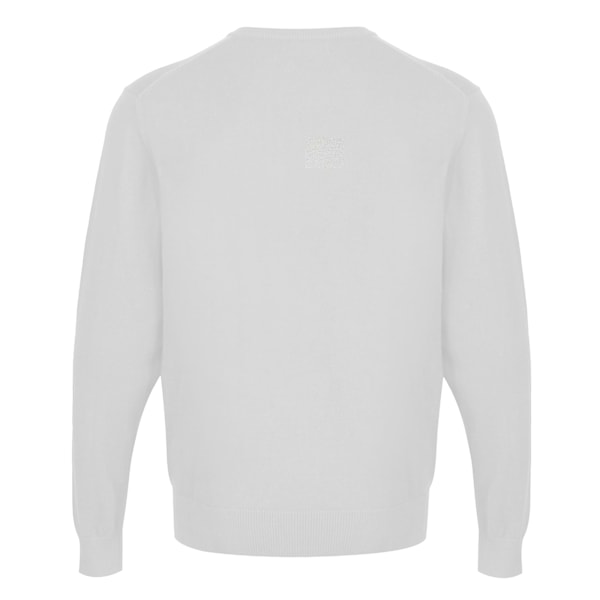 CastlePoint Stickad V-ringad Tröja för Män S Ljusgrå Light Grey S