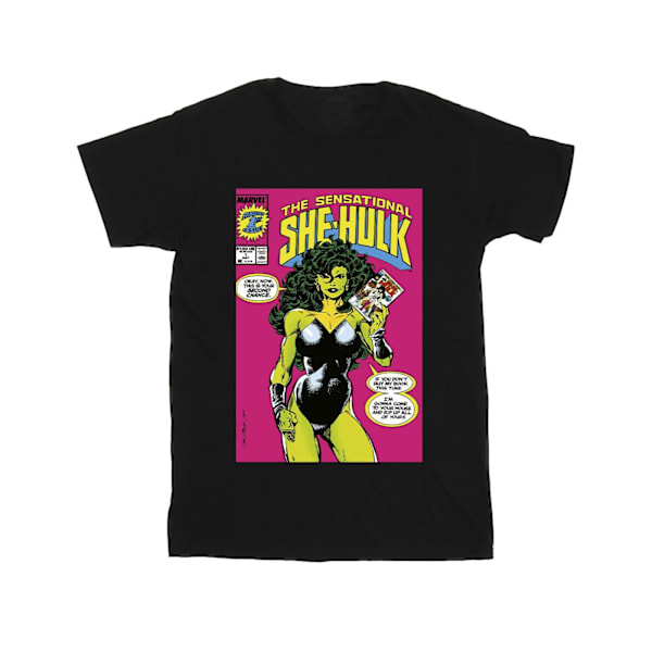 Marvel Boys She-Hulk: Attorney At Law Second Chance T-Shirt 7-8 Black 7-8 Years