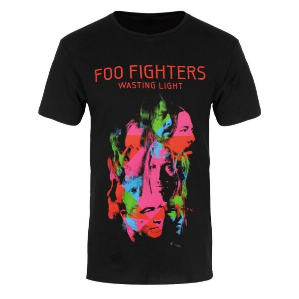Foo Fighters Unisex Vuxen Wasting Light T-shirt XL Svart Black XL