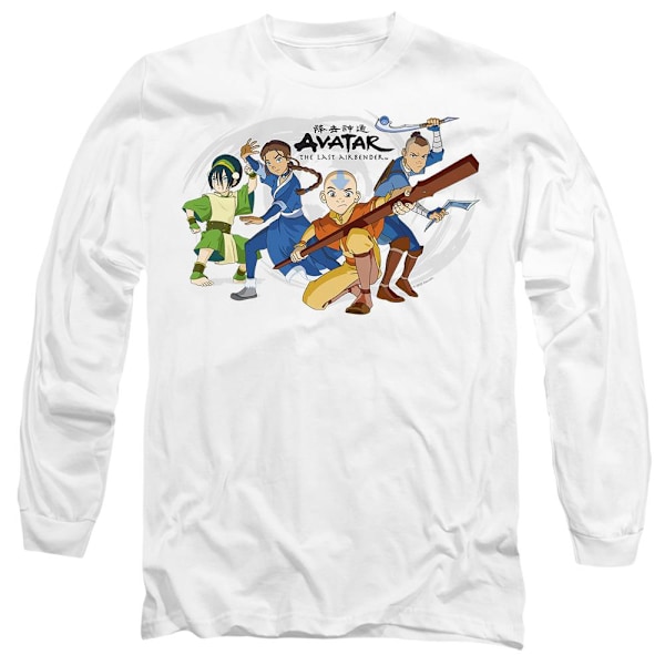 Avatar: The Last Airbender Unisex Vuxen Grupp T-Shirt S Vit White S
