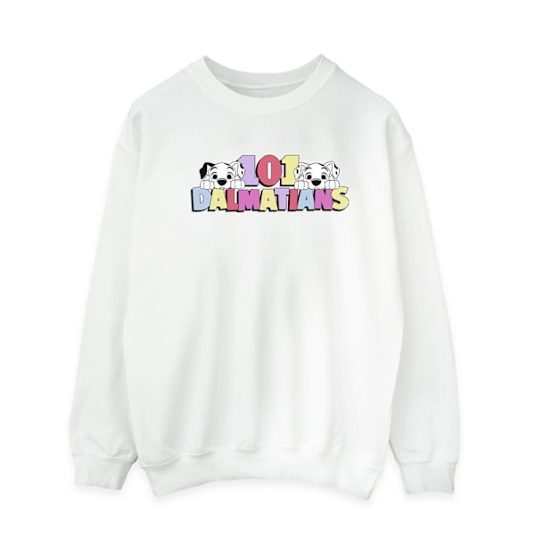 Disney Herr 101 Dalmatiner Flerfärgad Sweatshirt 4XL Vit White 4XL