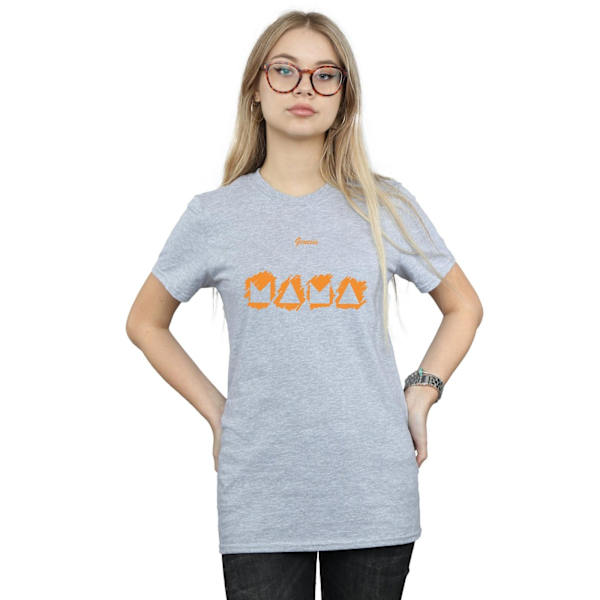 Genesis Womens/Ladies Mama Mono Cotton Boyfriend T-Shirt XL Spo Sports Grey XL