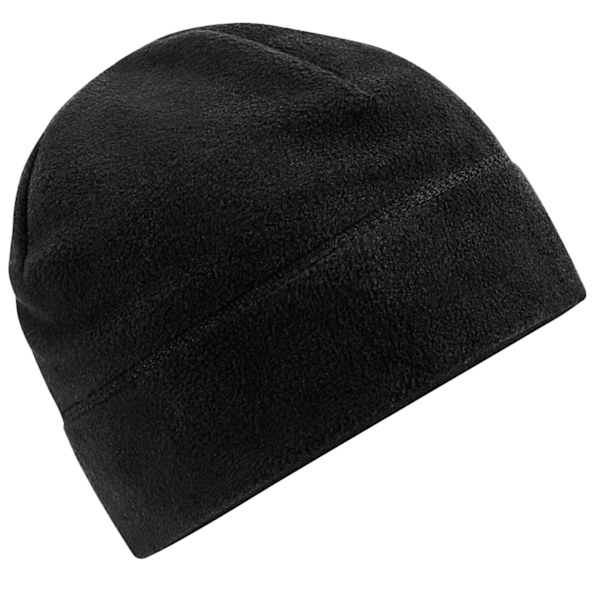 Beechfield Unisex Vuxen Fleece Återvunnen Mössa One Size Svart Black One Size