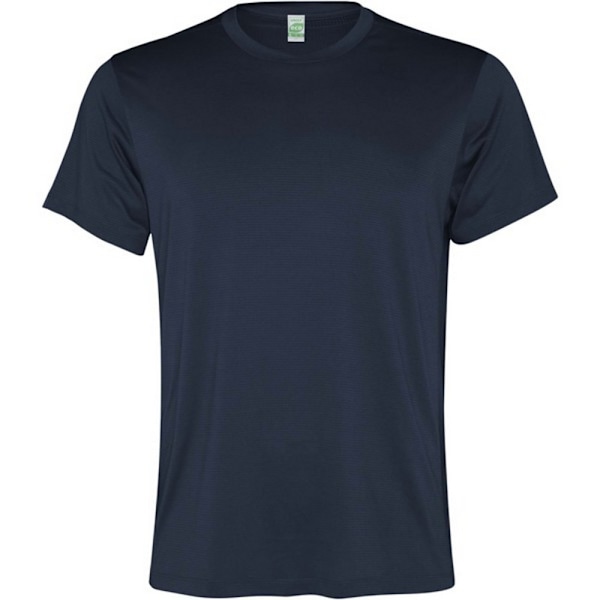 Roly Herr Slam Kortärmad Sport T-shirt S Marinblå Navy Blue S