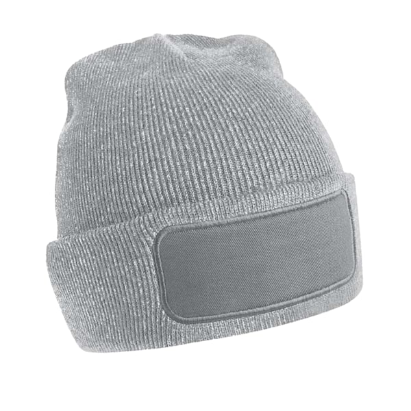 Beechfield Unisex Enfärgad Vintermössa / Huvudbonad (Perfekt för Heather Grey One Size