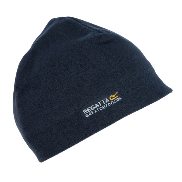 Regatta Great Outdoors Kingsdale Thermal Fleece Beanie Hat för män Navy L/XL