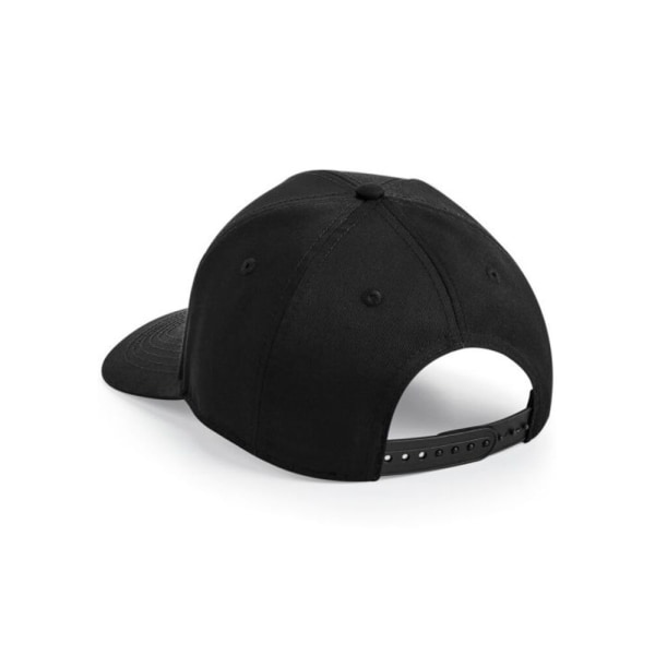 Beechfield Urbanwear 5 Panel Snapback Cap One Size Svart Black One Size