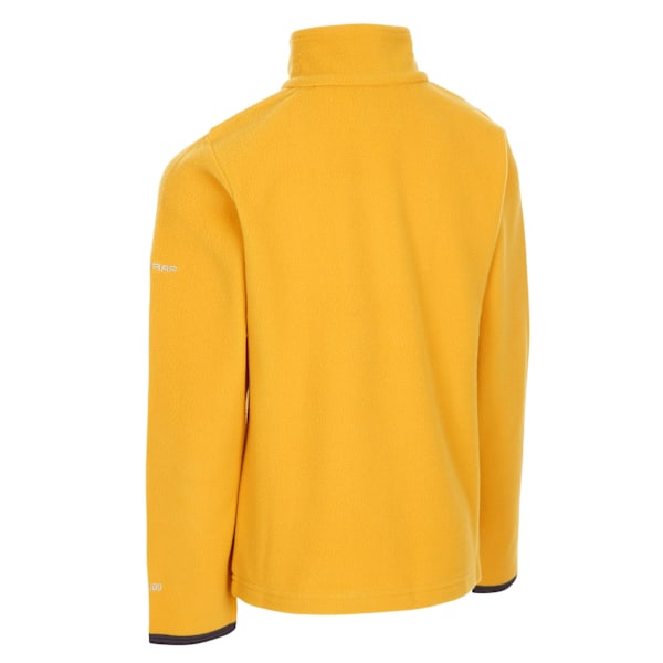 Trespass Barnflickor Sybil Halv Zip Microfleece Top 11-12 År Honeybee 11-12 Years