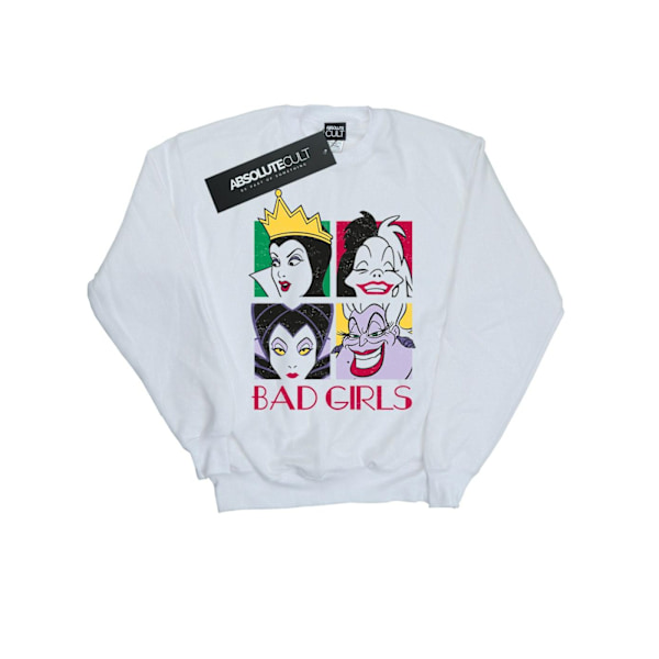 Disney Boys Villains Bad Girls Sweatshirt 12-13 År Vit White 12-13 Years