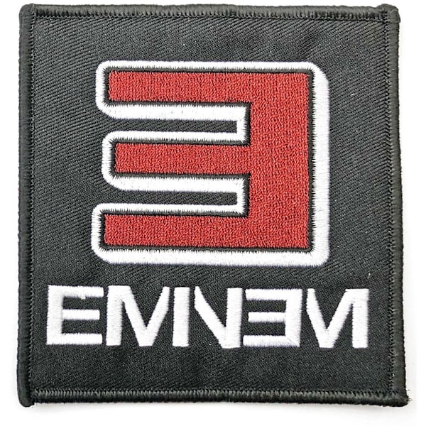 Eminem vändbar logotyp strykjärnsmärke One Size Grå/Vit/Röd Grey/White/Red One Size