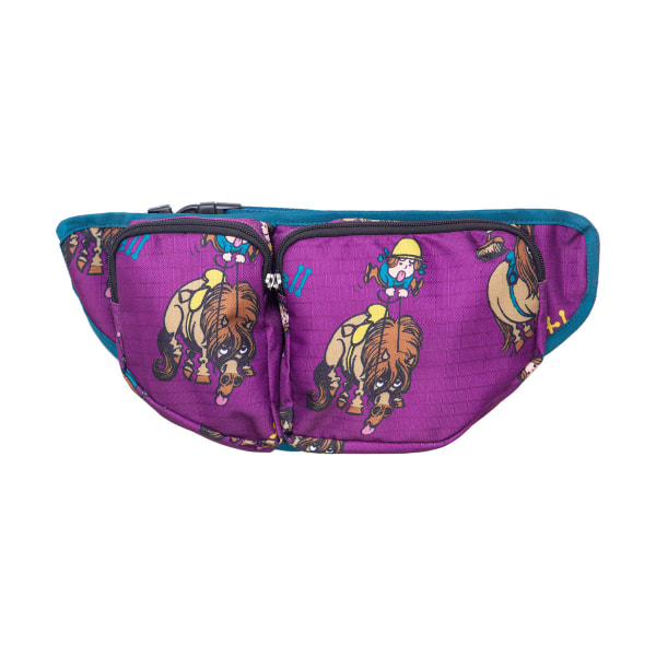Hy Thelwell Collection Pony Friends midjeväska One Size Imperial Imperial Purple/Pacific Blue One Size