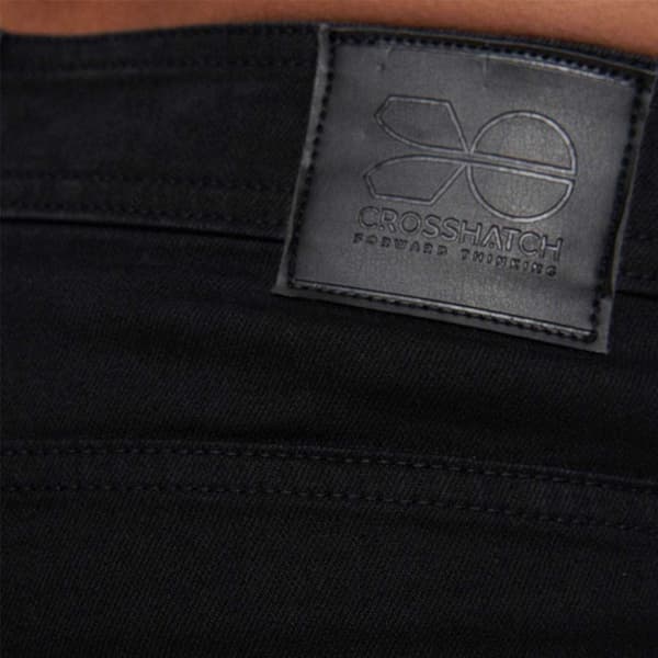 Crosshatch Herr Buraca Slim Jeans 36R Svart Black 36R