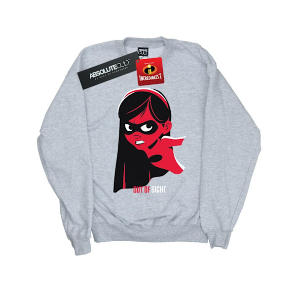 Disney Dam/Kvinnor The Incredibles 2 Incredible Girl Sweatshirt X Sports Grey XXL