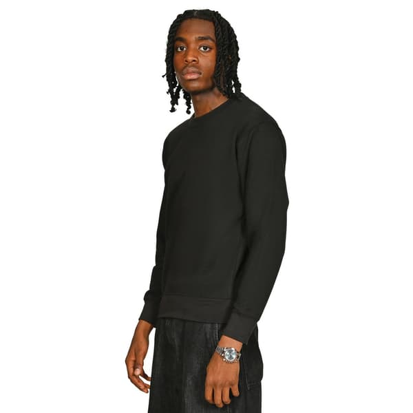 Casual Classics Herr Core Kammad Bomull Vanlig Sweatshirt M Svart Black M
