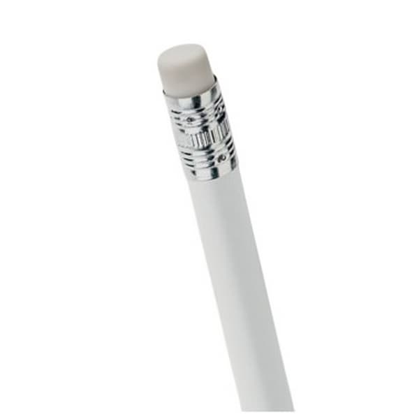 MidOcean Stomp Vässad Blyertspenna Med Suddgummi One Size Vit White One Size
