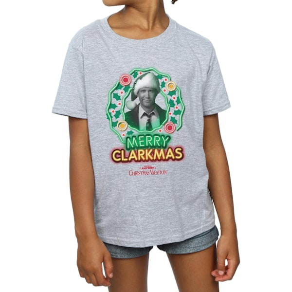 National Lampoon´s Christmas Vacation Girls Greyscale Clarkmas Sports Grey 5-6 Years