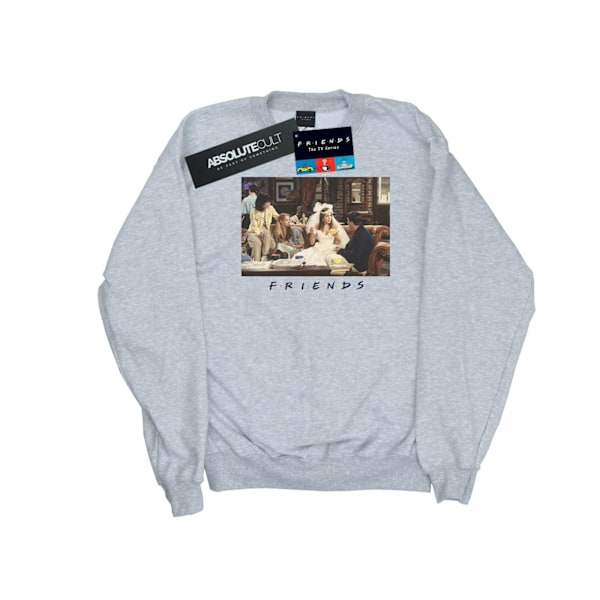 Friends Damkläder/Dam Rachel Bröllopsklänning Sweatshirt S Sport Sports Grey S