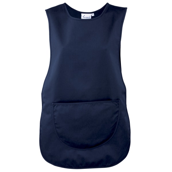 Premier Dam/Dam Pocket Tabard/Arbetskläder (Pack of 2) XXL Navy XXL