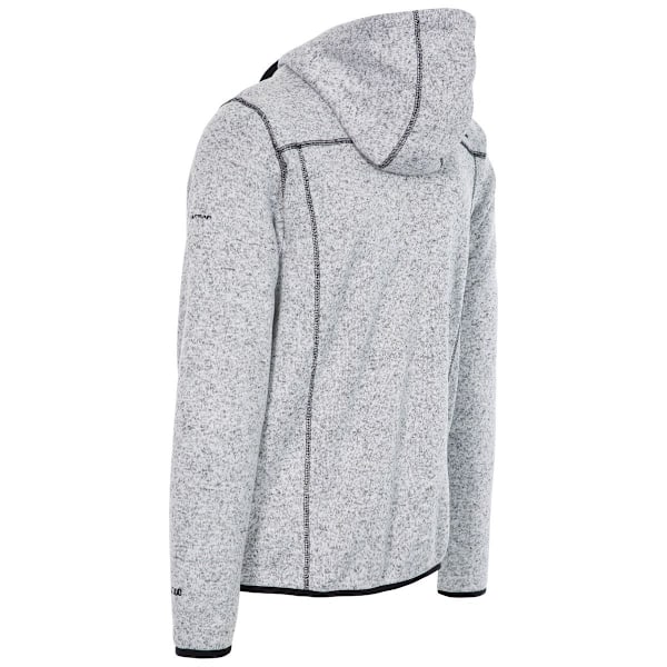 Trespass Odeno Fleecejacka L Ghost Marl för män Ghost Marl L
