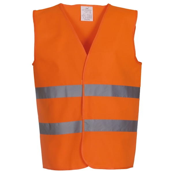 Yoko Hi Vis 2-bands väst/väst (2-pack) XL Orange Orange XL