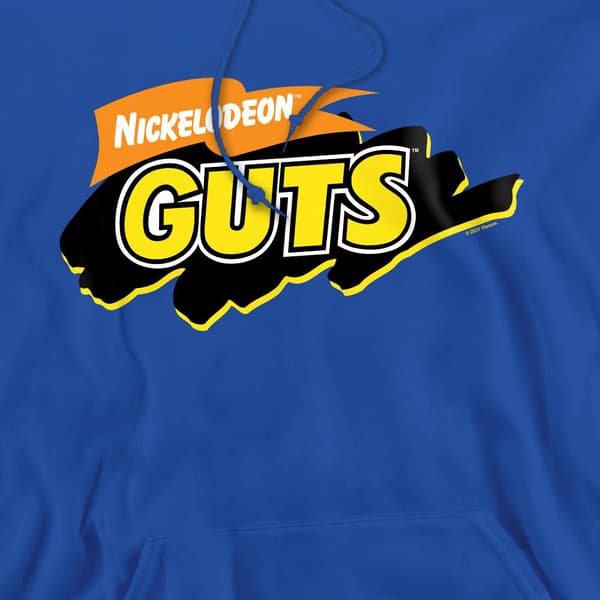 Nickleodeon Guts Herr Logotyp Huvtröja XXL Kungsblå Royal Blue XXL