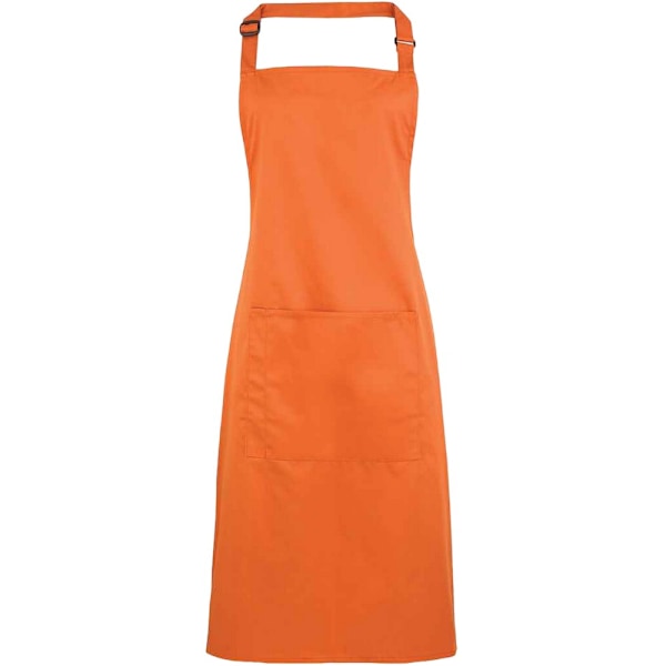 Premier Unisex Vuxen Färgade Fickor Fullt Förkläde Storlek One Terracotta Terracotta One Size