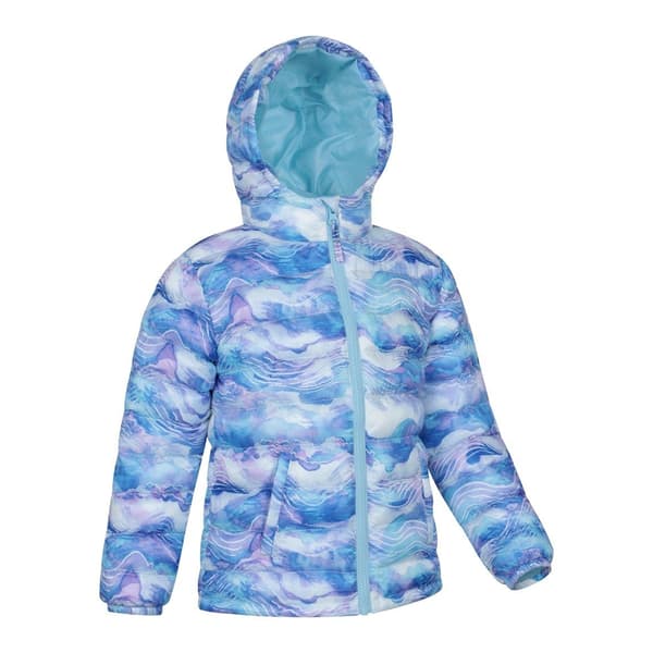 Mountain Warehouse Barn/Barn Säsonger Akvarell Vadderad Ja Pale Blue 7-8 Years