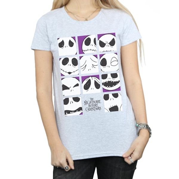 Disney Dam/Kvinnor Mardrömmen Innan Jul Många Ansikten Av J Sports Grey L