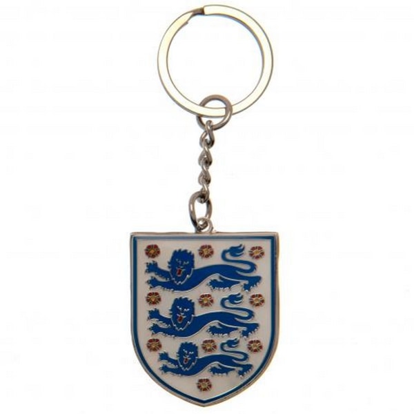 England FA Metal Nyckelring One Size Vit/Blå White/Blue One Size