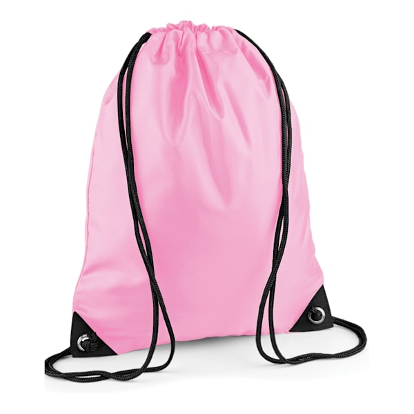Bagbase Premium Dragsnöre Väska En Storlek Klassisk Rosa Classic Pink One Size