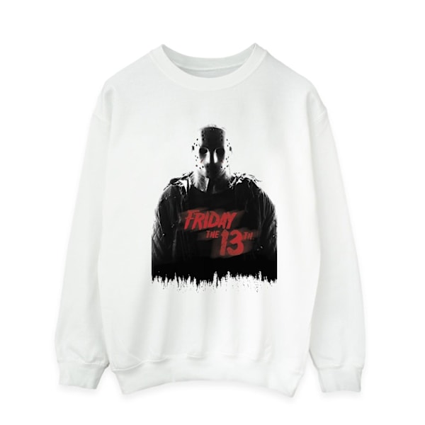 Fredagen den 13:e Remake Poster Sweatshirt M Vit White M