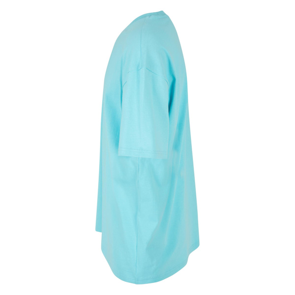 Build Your Brand Unisex Vuxen Kraftig Oversized T-shirt 4XL Beryl Bl Beryl Blue 4XL