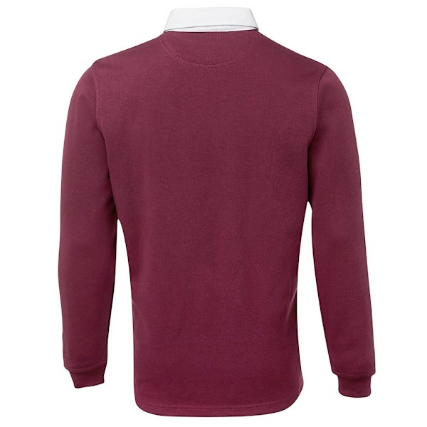 Front Row Premium Rugbytröja Herr XS Djup Vinröd Deep Burgundy XS