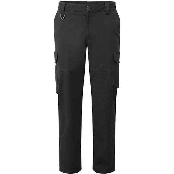 Premier Unisex Vuxen Stretchchecker Cargobyxor XL L Svart Black XL L