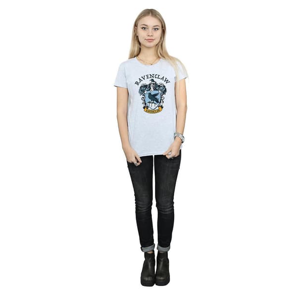 Harry Potter Dam/Kvinnor Ravenclaw Bomull T-shirt S Vit White S