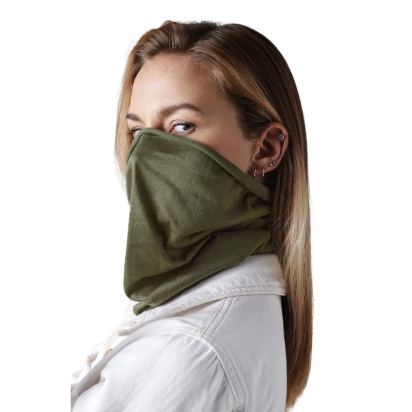 Beechfield Recycled Snood One Size Military Green Military Green One Size