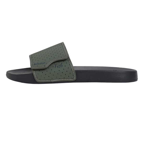 Weird Fish Oliver Pool Sliders för män 11 UK Army Green/Svart Army Green/Black 11 UK