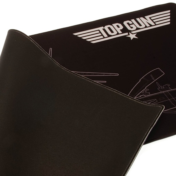 Top Gun Jumbo Skrivbordsunderlägg 30cm x 70cm Svart Black 30cm x 70cm