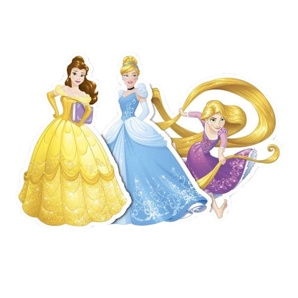Disney Princess Heart Strong Inbjudningar (6-pack) En Storlek M Multicoloured One Size