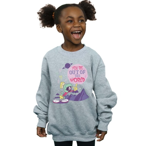 Looney Tunes Girls You´re Out Of This World Sweatshirt 5-6 år Sports Grey 5-6 Years