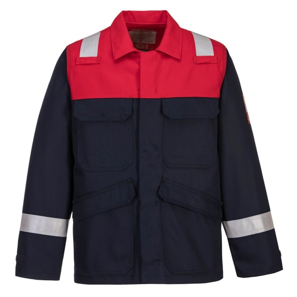 Portwest Bizflame Plus Hi-Vis jacka XXL marinblå Navy XXL