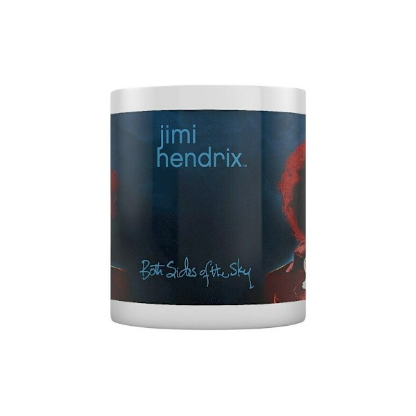 Jimi Hendrix Both Sides Of The Sky Mug En Storlek Röd/Blå/Vit Red/Blue/White One Size