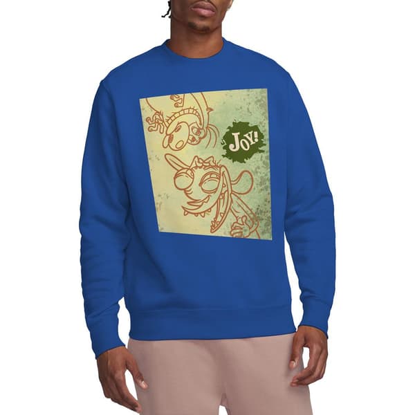 Ren & Stimpy Unisex Vuxen Joy! Sweatshirt S Kungsblå Royal Blue S