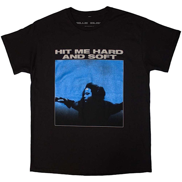 Billie Eilish Unisex Vuxen Hit Me Hard And Soft Låtlista Baksida Black S