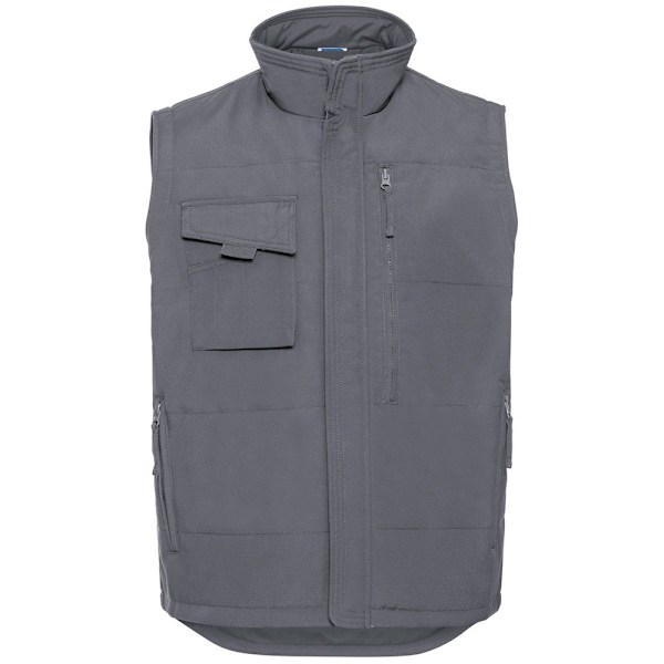 Russell Herr Gilet Heavy Duty S Convoy Grå Convoy Grey S