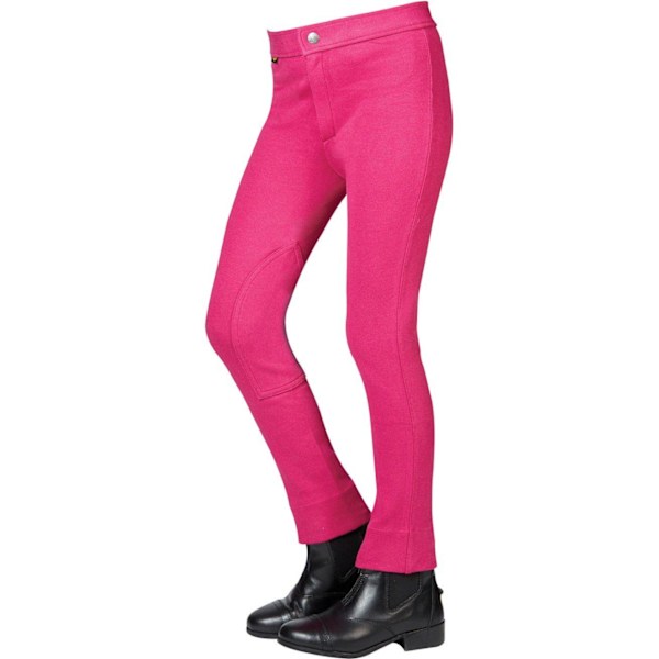 Saxon Girls Warm Up Jodhpurs 10 år Fuchsia Fuchsia 10 Years