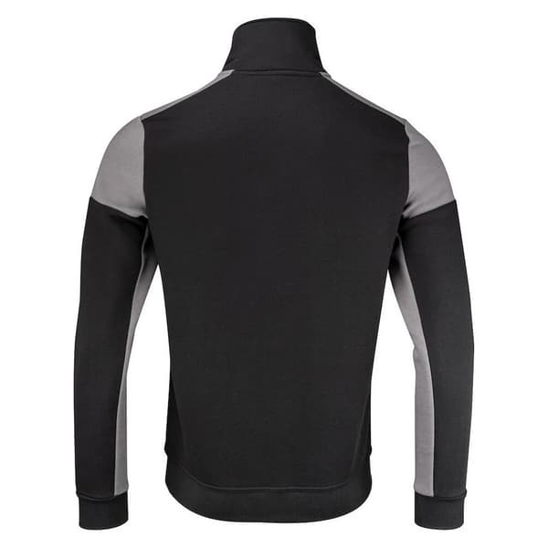 Printer PRIME Herr Kontrast Half Zip Sweatshirt M Svart/Antracit Black/Anthracite M