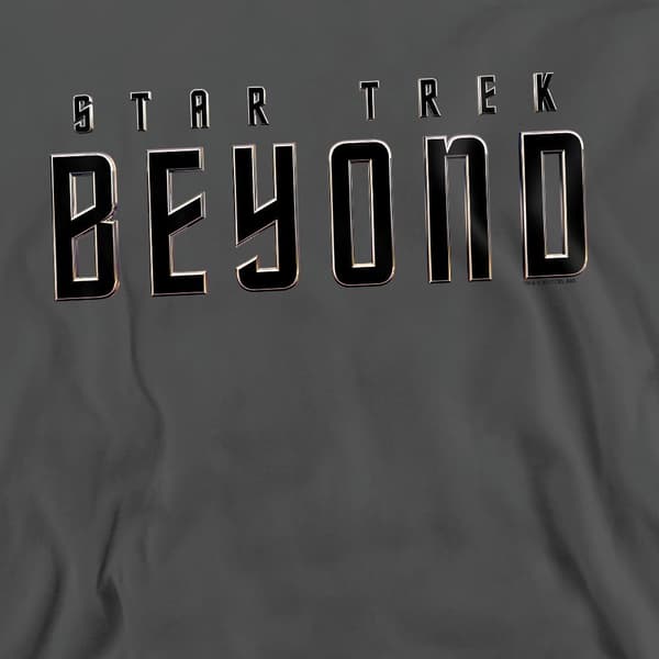 Star Trek Beyond Unisex Vuxen Tröja M Kolgrå Charcoal M